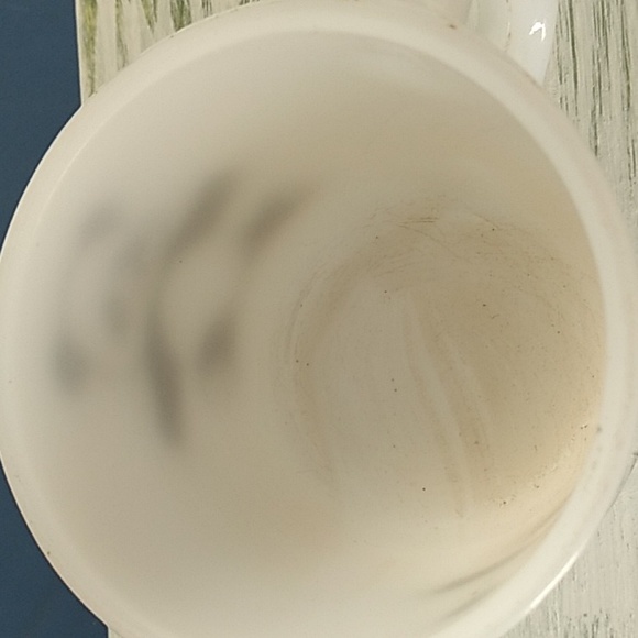 Vintage Glasbake Panda milkglass mug - Picture 8 of 10